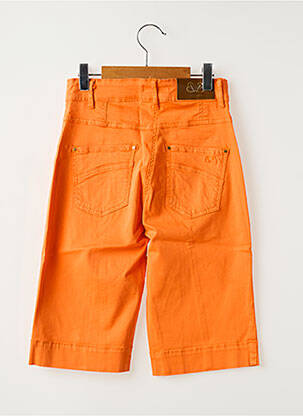 Bermuda orange PAUL BRIAL femme