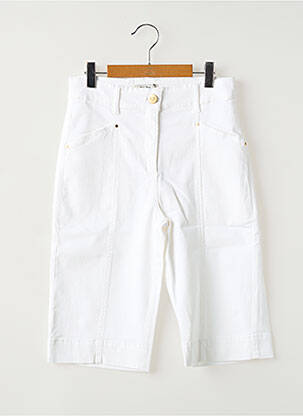 Bermuda blanc PAUL BRIAL femme