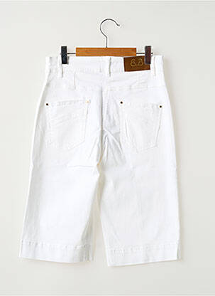 Bermuda blanc PAUL BRIAL femme