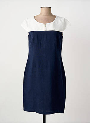 Robe courte bleu PAUL BRIAL femme