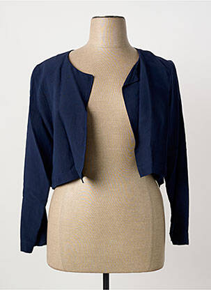 Boléro bleu PAUL BRIAL femme