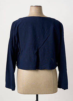 Boléro bleu PAUL BRIAL femme