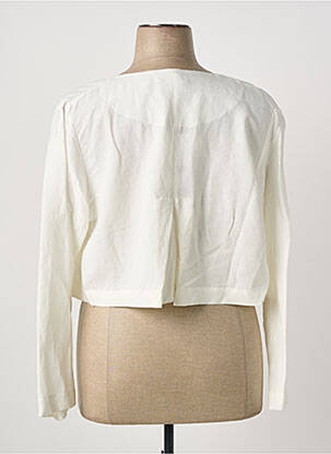 Boléro blanc PAUL BRIAL femme