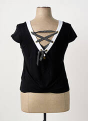 T-shirt noir PAUL BRIAL femme seconde vue