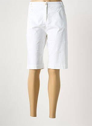 Bermuda blanc PAUL BRIAL femme