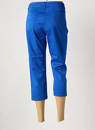 Pantacourt bleu PAUL BRIAL femme