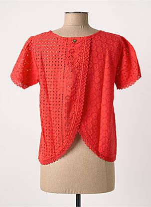 T-shirt rouge PAUL BRIAL femme