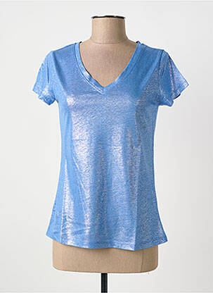 T-shirt bleu MALOKA femme