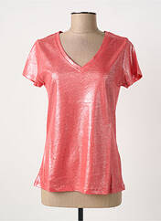 T-shirt rose MALOKA femme seconde vue