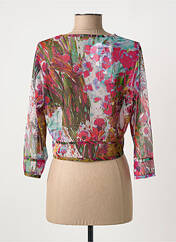 Gilet manches longues violet MALOKA femme seconde vue