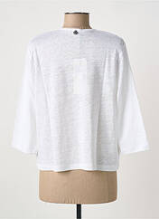 Gilet manches courtes blanc MALOKA femme seconde vue