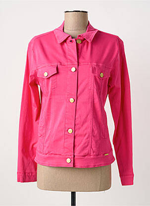 Veste en jean rose PAUL BRIAL femme