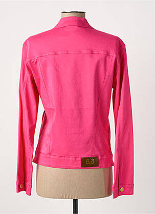 Veste en jean rose PAUL BRIAL femme