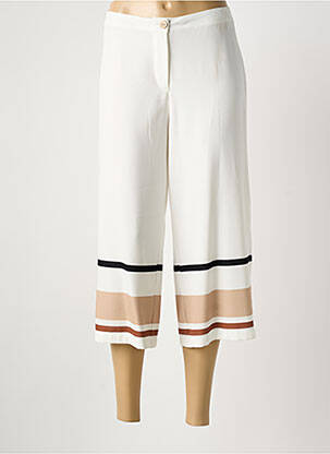 Pantacourt blanc PAUL BRIAL femme
