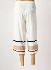 Pantacourt blanc PAUL BRIAL femme seconde vue