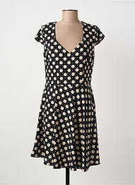 Robe courte noir PAUL BRIAL femme