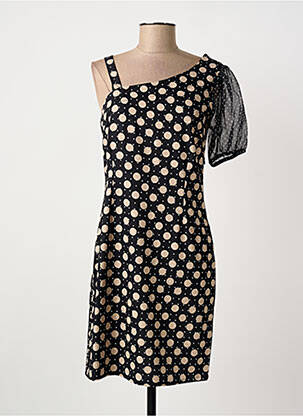 Robe courte noir PAUL BRIAL femme