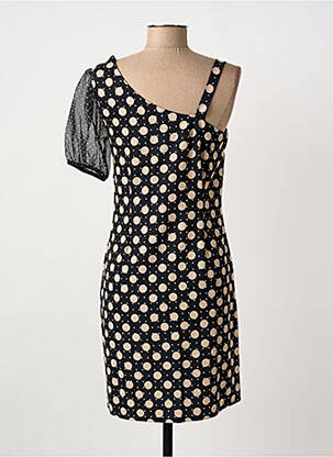 Robe courte noir PAUL BRIAL femme