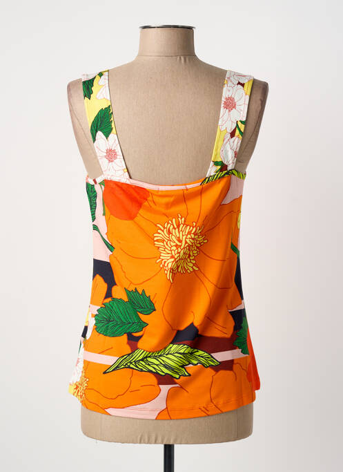 Top orange MALOKA femme