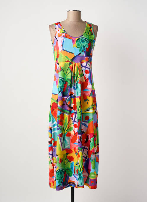 Robe longue rouge MALOKA femme