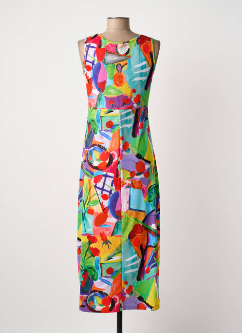 Robe longue rouge MALOKA femme