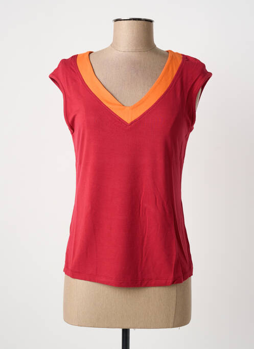 Débardeur rouge PAUL BRIAL femme