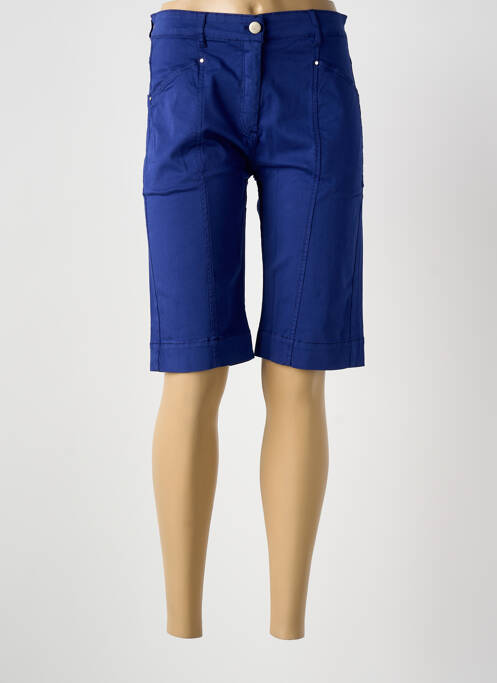 Bermuda bleu PAUL BRIAL femme