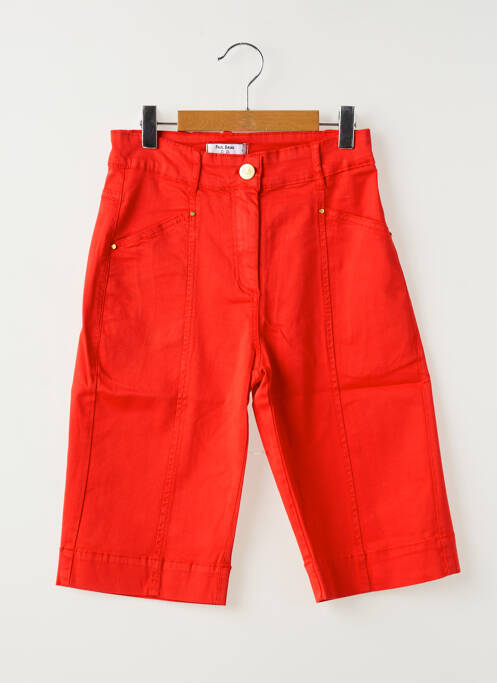 Bermuda rouge PAUL BRIAL femme