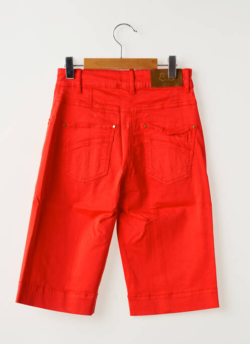 Bermuda rouge PAUL BRIAL femme