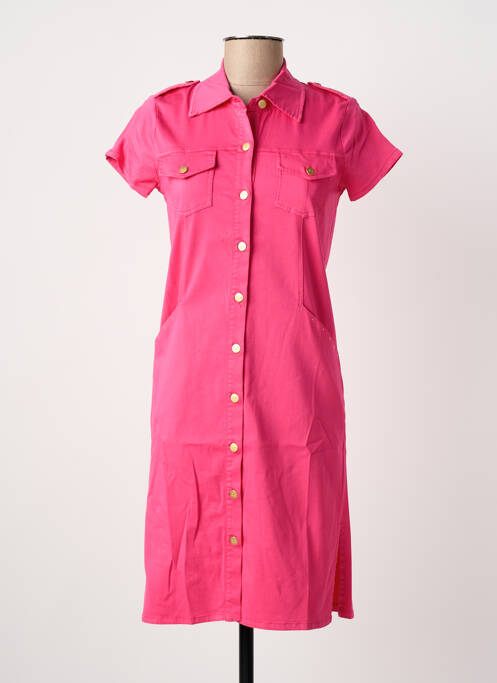 Robe courte rose PAUL BRIAL femme