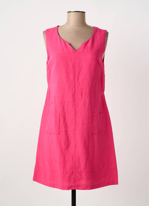 Robe courte rose PAUL BRIAL femme