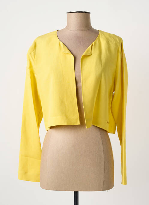 Boléro jaune PAUL BRIAL femme