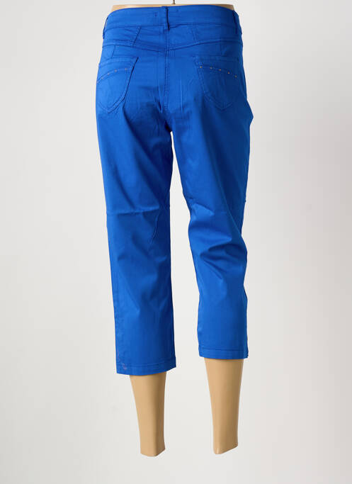 Pantacourt bleu PAUL BRIAL femme