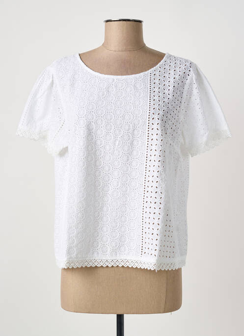 Top blanc PAUL BRIAL femme