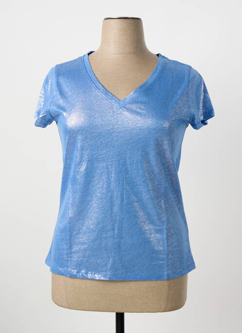 T-shirt bleu MALOKA femme