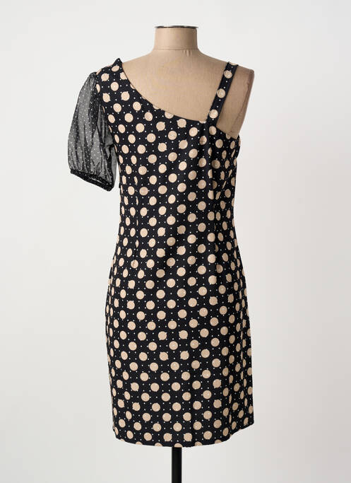 Robe courte noir PAUL BRIAL femme