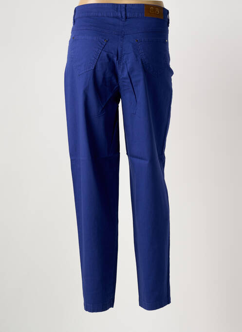 Pantalon slim bleu PAUL BRIAL femme