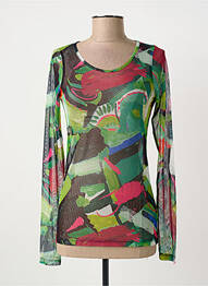 Top vert MALOKA femme