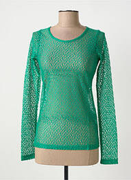 Top vert MALOKA femme