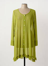 Tunique manches longues vert G!OZE femme