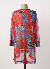 Tunique manches longues rouge G!OZE femme seconde vue