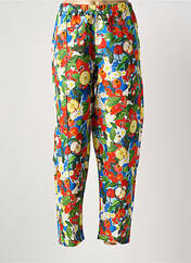 Pantalon 7/8 rouge G!OZE femme seconde vue