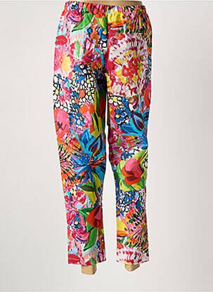 Pantalon 7/8 rose G!OZE femme