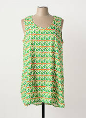 Tunique sans manche vert G!OZE femme seconde vue