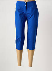 Pantacourt bleu MALOKA femme seconde vue