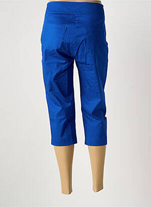 Pantacourt bleu MALOKA femme