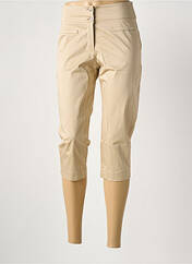 Pantacourt beige MALOKA femme seconde vue