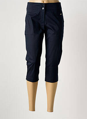 Pantacourt bleu MALOKA femme