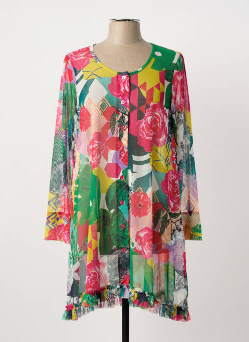 Tunique manches longues vert G!OZE femme