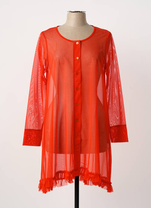 Tunique manches longues orange G!OZE femme